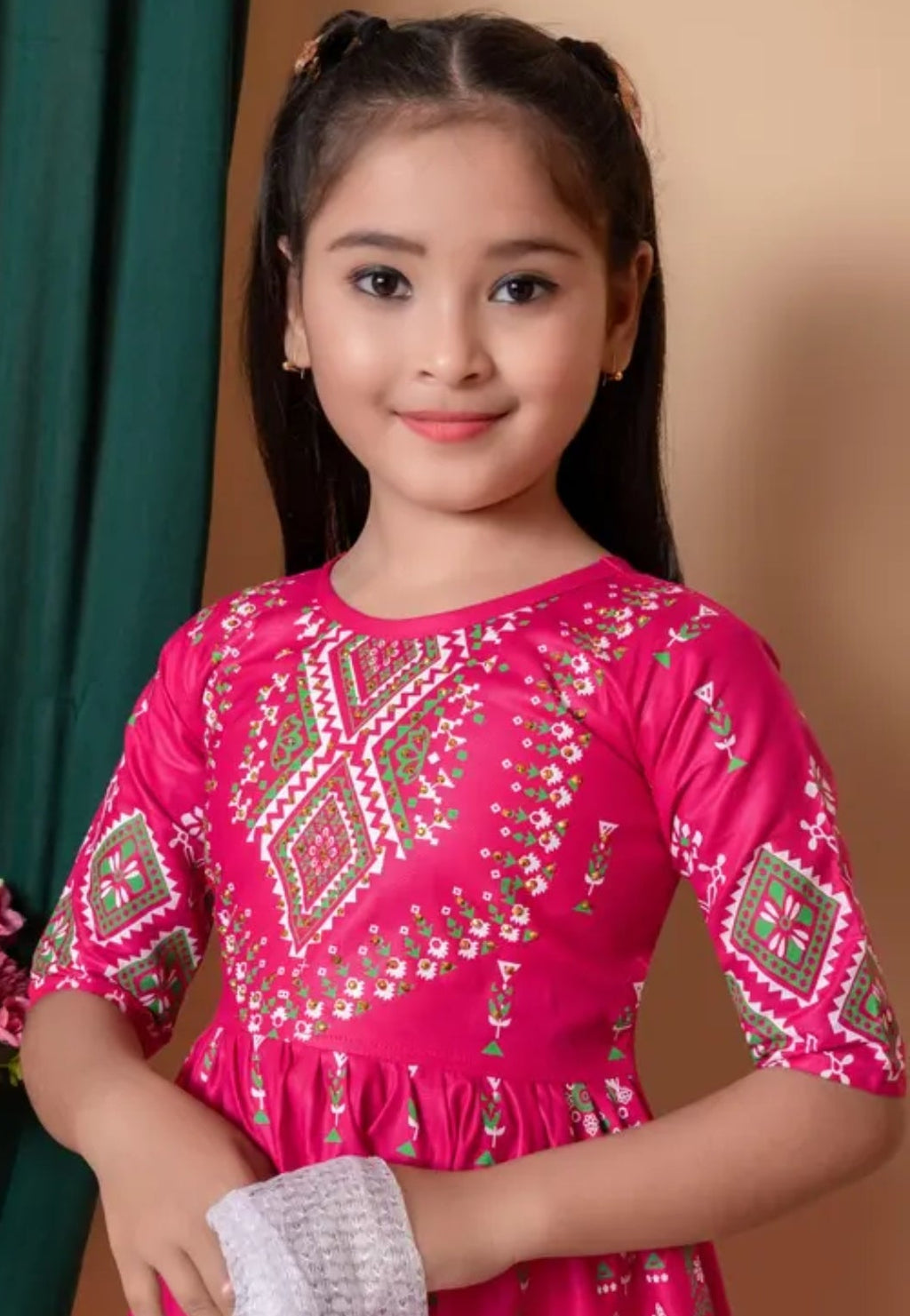 Girls plazo and dress