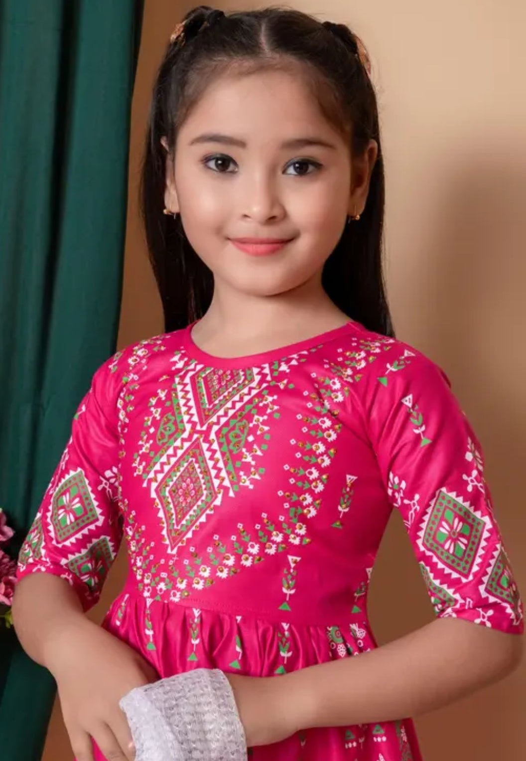 Girls plazo and dress