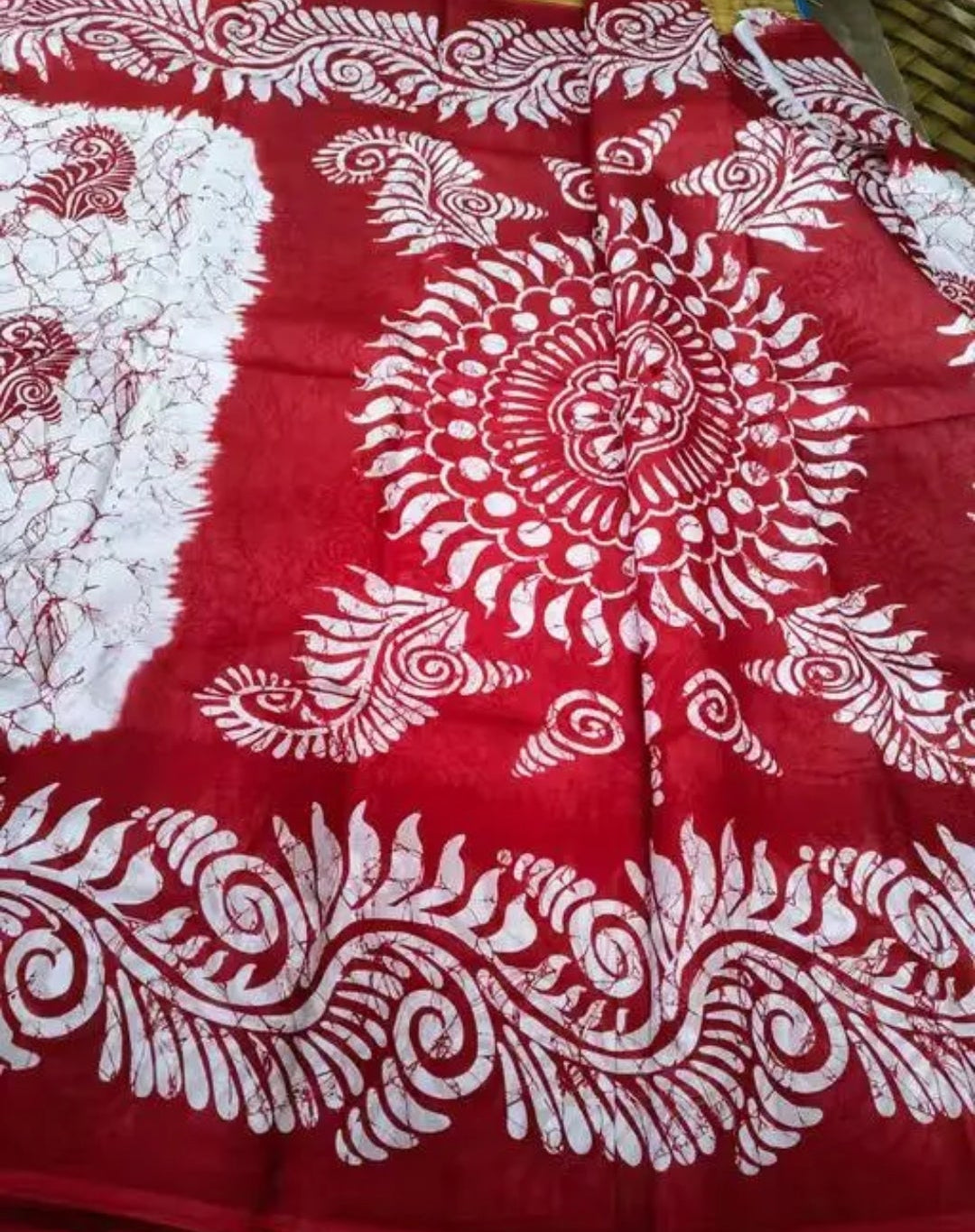 ETHNIC PURE COTTON MULMUL SARI WITHOUT BLOUSE